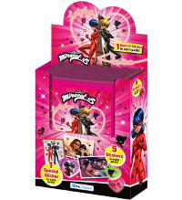 Blue Ocean Miraculous Ladybug Friends Forever Cromos - Caixa de 24 saquetas