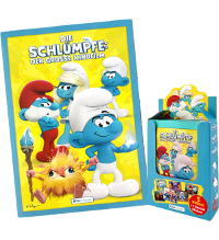 Blue Ocean Smurfs Movie Cromos 2025 - Álbum + Caixa de 24 saquetas