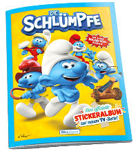 Blue Ocean Smurfs Cromos 2022 - Álbum Vazio (Versão alemã)