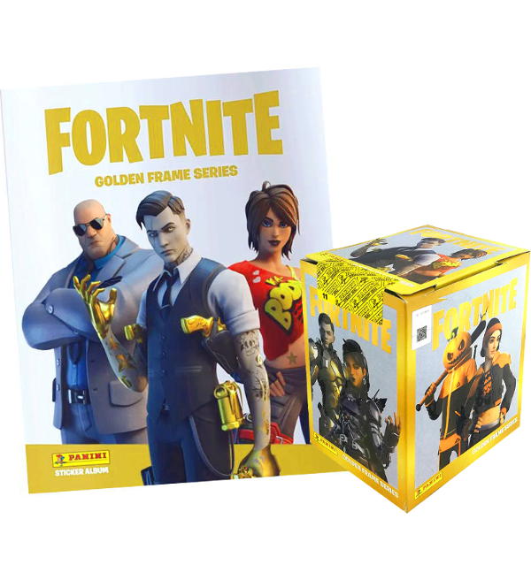 Panini Album Porta Cards Fortnite Vazio + 30 Envelopes