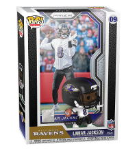 Funko POP! Trading Cards 09 NFL - Lamar Jackson Baltimore Ravens