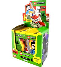 Lego Minecraft Serie 1 Trading Cards - caixa de 50 saquetas