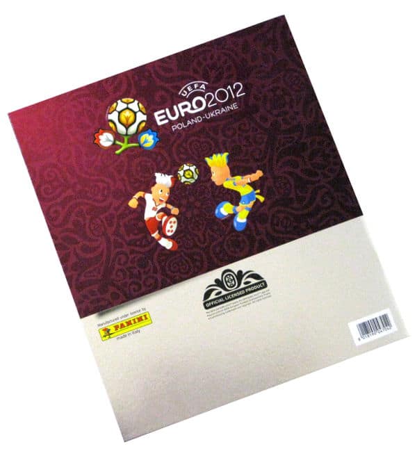 Panini Euro 2012 Caderneta vazia - suíça Platinum Edition ...