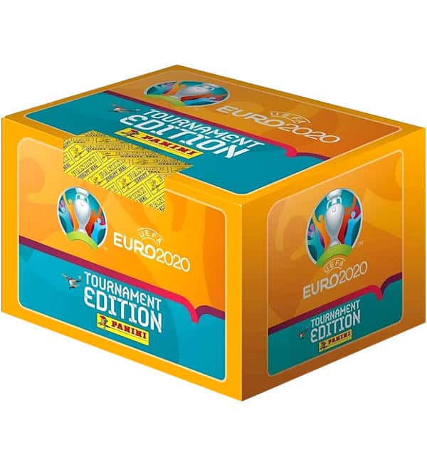 Panini EURO 2020 Tournament Edition Cromos - Caixa de 100 Saquetas, Stickerpoint