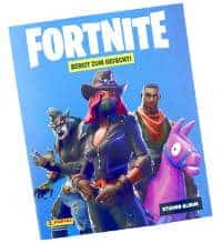 Panini Fortnite cromos Caderneta vazia