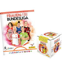 Panini Bundesliga Feminina 2023-2024 Cromos - Álbum + 1 Caixa (=36 saquetas)