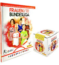Panini Bundesliga Feminina 2023-2024 Cromos - Álbum capa dura + 1 Caixa (=36 saquetas)