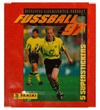 Panini Fussball 97 saqueta - original con 5 cromos