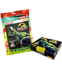 Panini Jurassic 30th Anniversary Trading Cards - Starterpack + Caixa de 18 saquetas