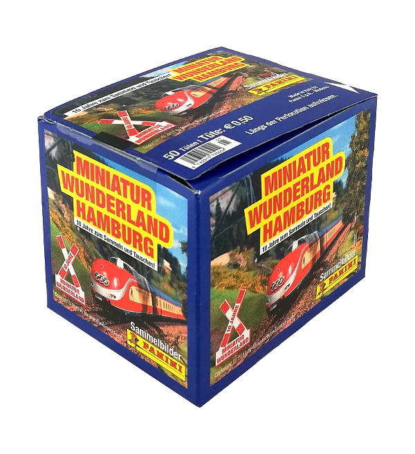 Panini Miniatur Wunderland Hamburg 2 (2011) - Caixa de 50 saquetas