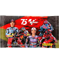 Panini 75 MotoGP 2024 Trading Cards - Saqueta de 8 cards