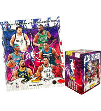 Panini NBA 2024-25 Cromos & Cards - Álbum + 1 Caixa (=50 saquetas)