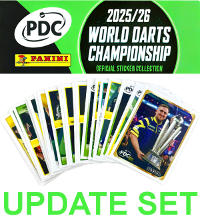 Panini PDC World Darts Championship 2025/26 Cromos - Update Set