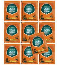 Panini Road to World Cup 2018 cromos - 10 saquetas