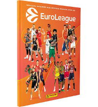 Panini Turkish Airlines EuroLeague 2025-26 Cromos - Álbum de capa dura (Hardcover Album)
