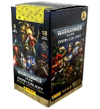 Panini Warhammer 40.000 - Dark Galaxy Trading Cards - Caixa de 18 saquetas