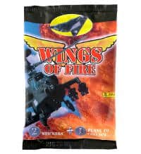 Panini Wings of Fire Cromos + Aviões - Saqueta com 2 cromos + 1 avión