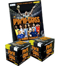 Panini World Class 2024 Cromos - Álbum + 2 Caixas (=100 saquetas)