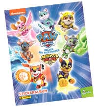 Panini Paw Patrol Mighty Pups Cromos - Álbum em alemão