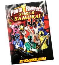 Power Rangers Super Samurai Cromos - Álbum Vazio