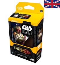 Star Wars Unlimited - Jump to Lightspeed - Spotlight Deck Boba Fett INGLÊS