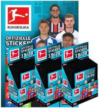 Topps Bundesliga cromos 2019/2020 - Caderneta vazia + 3 caixas