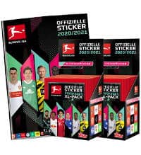 Topps Bundesliga Cromos 2022/2023 - Starterpack + Caixa de 50 saquetas