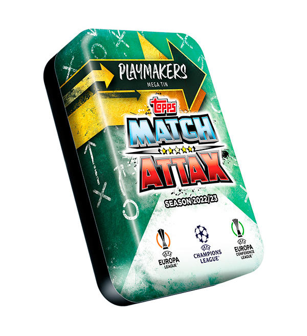 2022-23 Topps Match Attax Champions League Cards - Playmakers Mega