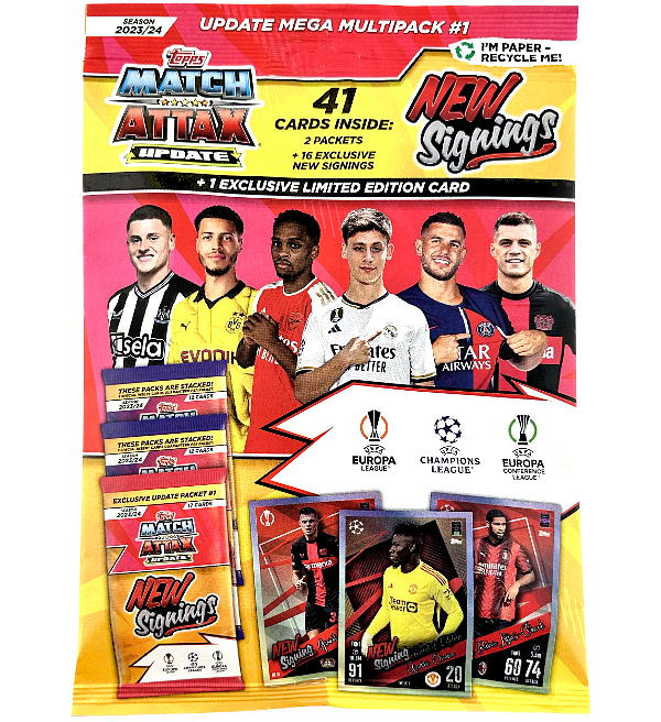 Topps Bundesliga Match Attax 2023/24 - Multipack de 30 Cards, Stickerpoint