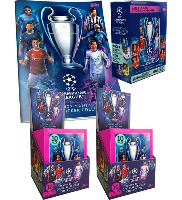 Topps Bundesliga Cromos 2022/2023 - Mega-Bundle