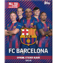 Topps FC Barcelona 2025/26 Official Sticker Album Set