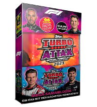 Topps F1 Turbo Attax 2023 Trading Cards - Mega-Tin Orange