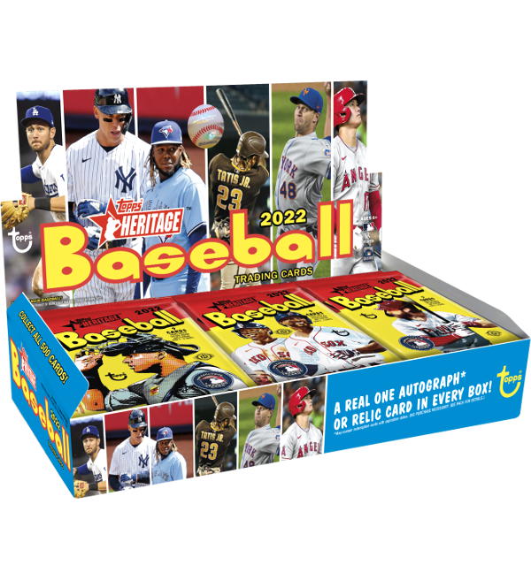 Topps Heritage Baseball 2022 MLB Hobby Box, Stickerpoint