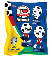 Topps I love Football - UEFA EURO 2024 Collectible Figures - Booster Pack