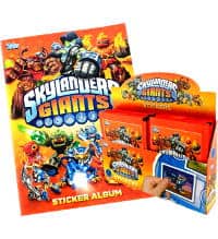 Topps Skylanders Giants Cromos - Álbum + Caixa de 50 saquetas