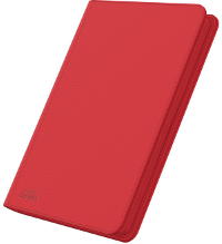 Ultimate Guard Zipfolio 320 - 16-Pocket Xenoskin - Vermelho