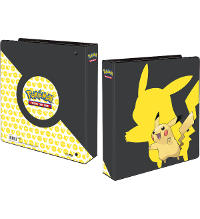 Pokemon Ultra Pro Álbum de 3 Anéis Pikachu para 9-Pocket Pages