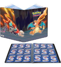 Pokemon Ultra Pro 9-Pocket Portfolio Scorching Summit para 180 cards