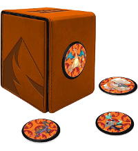 Pokemon Ultra Pro - Alcove Click Deck Box Scorching Summit