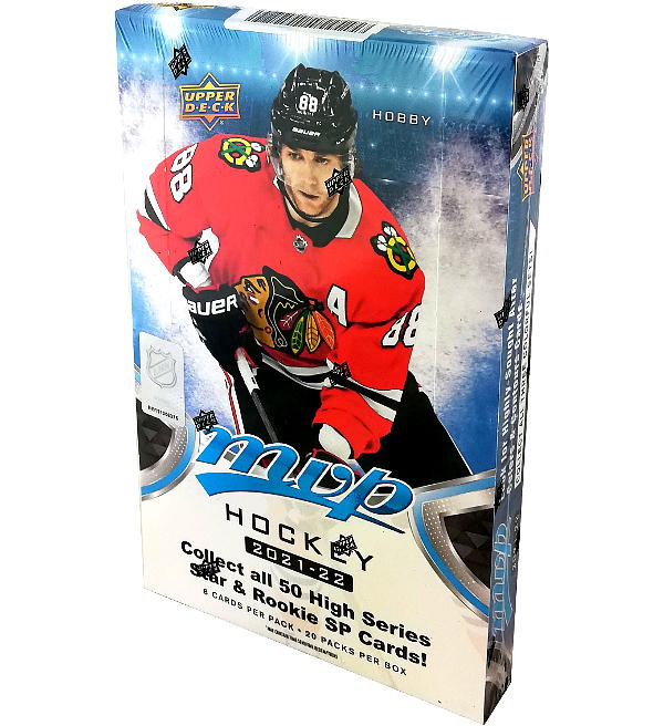 Upper Deck NHL 202122 MVP Hockey Hobby Box, Stickerpoint